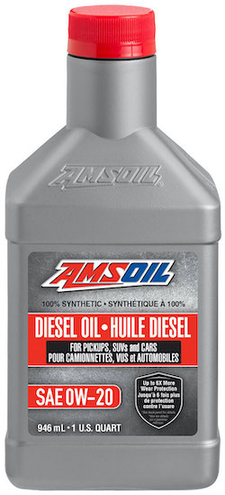 Synthetic Diesel Oil SAE 0W-20 (DP020)